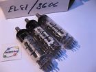 El81 Mullard Vacuum Tubes England