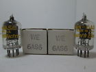 9.y30 Electric 6as6 Tubes Vacuum 409a Western Pair Tested Nice Jan