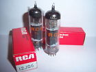 12jq6 Electron Rca - 2 Radio Amplifiers Television Nos Vintage Tubes Nib