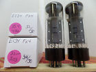 Tv7tested Electron Tube Fx4 El34 Telefunken Mullard Vacuum Set Pair Matched 6ca7
