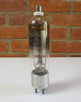 El-6b Electrons El 6b Rectifier Vacuum Tube Good Filament