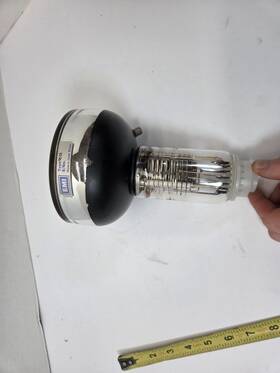 9618 Emi Vintage Large Photomultiplier Tube 8 Inch Long