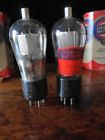 Er235 Eveready Raytheon New Old Stock Pair Good Pillar Globe Vacuum