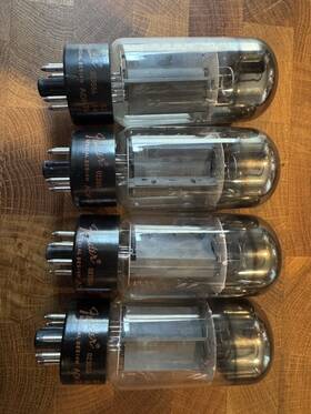 023556 Fender 4 Special Design 6l6gc Vacuum Tubes