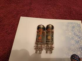 El84r Fender Groove Tube X2 Power Tubes Used