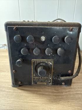 Freshman G-60-s Vintage Tube Radio Power Supply Unit W5
