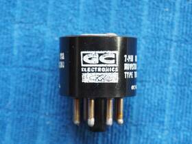 36-534 Gc No. Test Socket Adapter For 7-pin Rca Nuvistor Triode Tubes Emission
