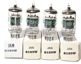 Ecc82 Ge 12au7 6189w 4 Jan Vacuum Tubes Tested On Calibrated Tv - 7