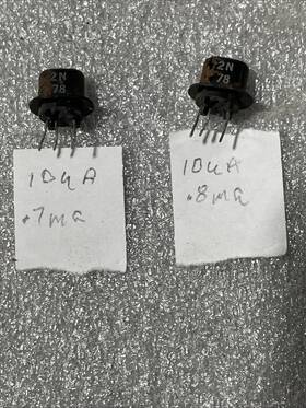 2n78 Ge Pair Of 1955 Vintage Collectible General Electric Germanium Npn Transistor