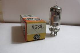 4cs6 Ge Vintage General Electric Tube