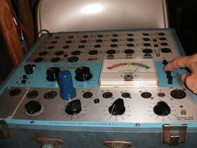Ge 5961-6sa7 1 5961 / 6sa7 Metal Vacuum Radio Tube Tested 95% On A B&k 707