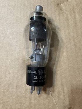 Ge 65a4 Vintage Transmitting Vacuum Tube Radio Untested Usa Made