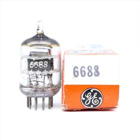 6688 Ge 5 One Tube Nos Nib Durable Premium Star Gm % 84 Em 80 Amplitrex