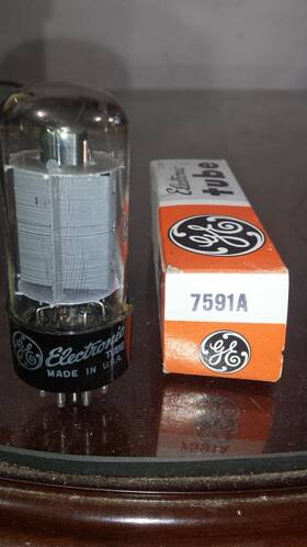 7591-7591a Ge 7591 7591a Fender/marshall/mcintosh/mac 225/scott Amp Tube Tv-7 Test Strong