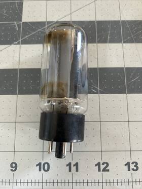 A251.c Ge 5u4gb Rectifier Vacuum Tube Tested Vintage