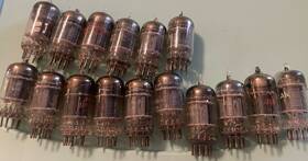 24electronic Ge And Rca 5814abd Tubes Jg 5814 5814a 20 12ax7 4