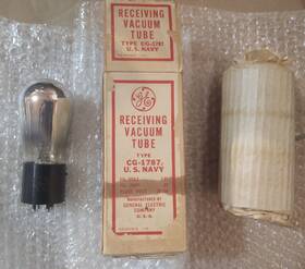 Cg-1787 Ge Scarce Radio Tube In Original Box
