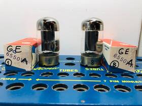 6550a Ge Dt459 Closely Matched Pair Tested Strong Tube