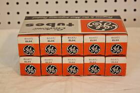 El34gt Ge 6ca7/el34gt Vacuum Tubes - Lot Of 10 In Original Boxes Great Britian