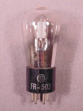 Fr-503 Ge 1 Globe Vintage Vacuum Amplifier Tube Good Filament Inch Rare