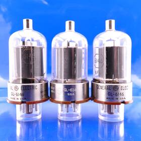 Ge Gl-6146 Three Gl 6146 Tubes Gm % 92 96 99 Em 85 102 103 Amplitrex