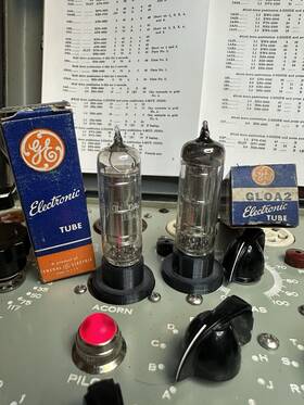 Gl0a2 Ge 2 Nos Gl 0a2 Vacuum Tubes For Communications Radios