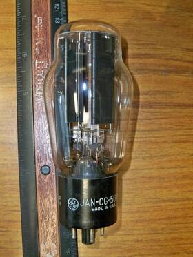 Jan-cg-5u4g Ge Strong Fat Bottle Black Plate Bottom D Getter Tube
