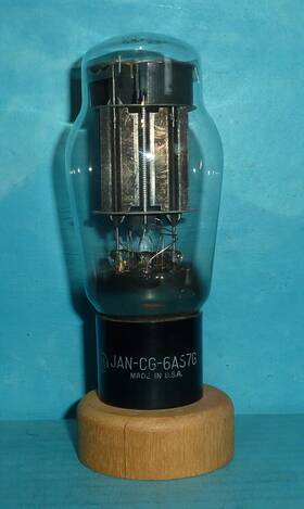 Jan-cg-6as7g Ge General Electric Tube St Shape Dd Get Black Plates Tested