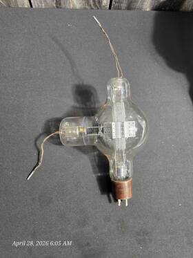 Ge Jan-cg-860 General Electric Vt-17 Bulb Condition Unknown