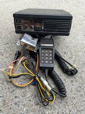 M6a32 Ge General Electric Marc V Century Ii Phoenix Mobile Uhf 2 Way Radio Obo