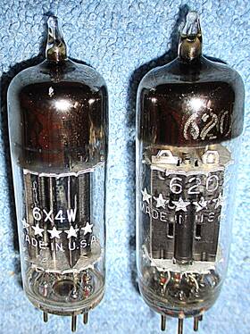 6x4w-6202 Ge - Military 2 5-star 6x4w 6202 Vacuum Tubes For Eico Grommes Scott Seeburg Rockola