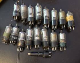Ge Rca Ig3gt Mixed Vintage Vacuum Tube Lot Of 16 - Ib3gt Ik3 And More Untested#181