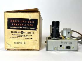 Upx-003c Ge General Electric Preamplifier Broadcast Vr Rpx Nice