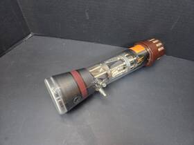 Vcrx.294 Gec Very Rare Unusual 2 Side Arm Crt Tube 3 1/2 Inch Made In England