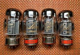 T-kt88-gen-mq Genalex Vacuum Tube Kt88 Gold Lion Re-issue Matched Quad Power Tubes