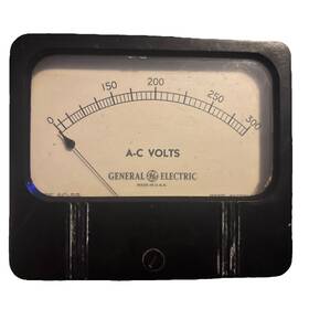 Ao-58 General Electric Ac Volt Meter Type
