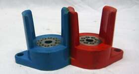 55-128 General Cement 7 And 9 Pin Vacuum Tube Straightener Vtg / Used 1960s