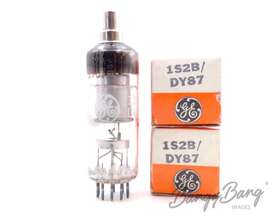 Dy87 General Electric 1s2b 2 Vintage 1s2b/dy87 Half Wave Rectifier Television Audio Vacuum