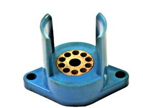 55-123-3 General Electric Vintage G.e. Cement Model No. N.l. Co. Vacuum Tube Socket