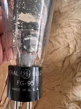 Fg-95 General Electric Vaccum Tube. Nos In Box Vintage