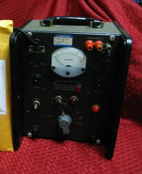 1862-b General Radio Vintage Megohmmeter Manual Gr Megger Megohm Meter
