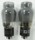 Grp136 Glass 6l6g Rca Tube Pair Tested Radio Vintage Smoke Hickok