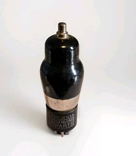 Gm Genuine Parts 6a82 Vintage 6a8g Vacuum Tube Black Glass
