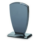 Gm9047 Small Shield Smoked Glass Trophy 047105042665