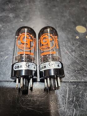 Gt-6v6-s Groove Tubes Pair Premium