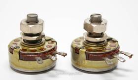 Jlu-5031 Hammarlund Mapc-50 2x Allen Bradley Type J Locking Potentiometer / 50k Linear Ktb2