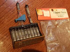 Dg8f Heathkit Nixie Seven Segment Display Tubes Extras