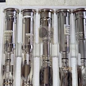3148871 Heimann English Electric Valve Co Precise Optics Collection Of 5 Vidicon Camera Tubes Ee Uk