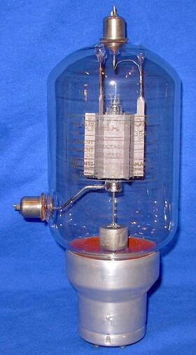 Heinz And Kaufman 354e Good Large Vacuum Tube