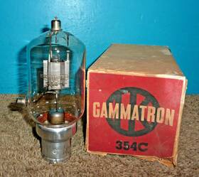 354c Heinz & Kaufman And Gammatron Transmitter Tube In Original Box